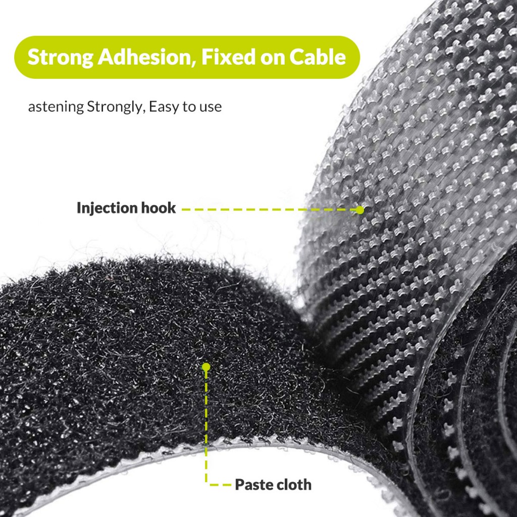 ORICO - 1M Nylon Cuộn Dây Tổ Chức Eearphone Giá Đỡ Dây Chuột Bảo Vệ Cáp Quản Lý Cho Samsung iPhone Dây Ethernet (CBT)