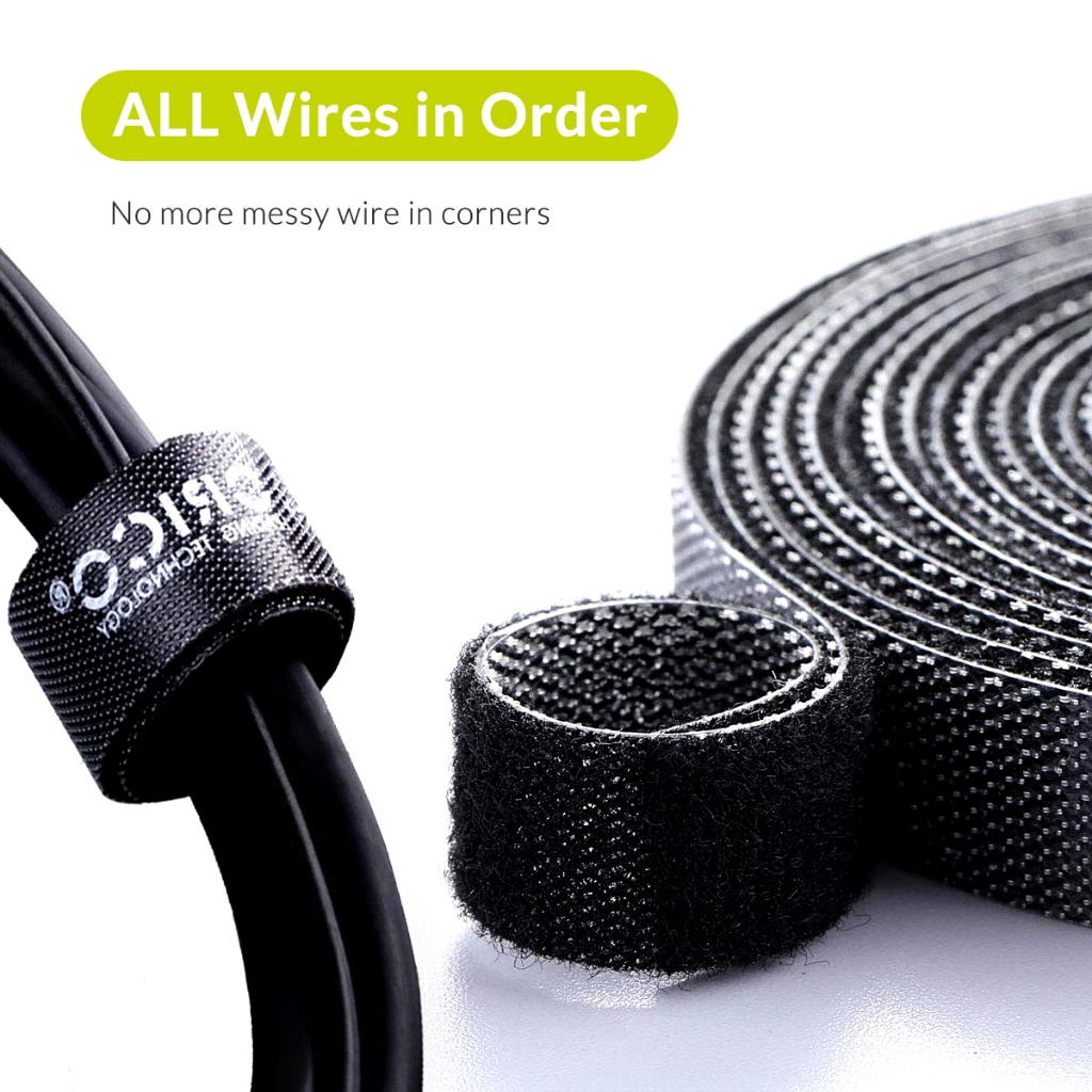 ORICO - 1M Nylon Cuộn Dây Tổ Chức Eearphone Giá Đỡ Dây Chuột Bảo Vệ Cáp Quản Lý Cho Samsung iPhone Dây Ethernet (CBT)