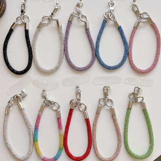 Kim Cương Móc Kim Loại Nhẫn Đa Năng Chống Mất, Dây Đeo Cổ Tay Thời Trang, Di Động, Bền Đẹp