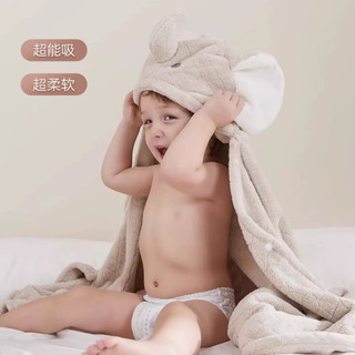Khăn choàng tắm có mũ cho bé sơ sinh, áo choàng thấm hút mùa đông, bé trai bé gái, nhanh khô, siêu mềm