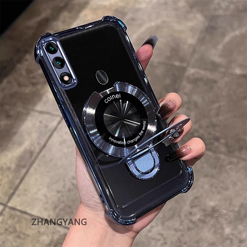 Ốp Lưng Cho OPPO A31 2020 Thẩm Mỹ Thiết Kế Mới Vỏ Điện Thoại Mạ Điện Có Chức Năng Chống Rơi Bốn Góc Vỏ Mềm TPU Có Giá Đỡ Điện Thoại