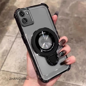 Ốp Lưng Cho OPPO A6X 5G iPhone 8 Plus Thẩm Mỹ Thiết Kế Mới Vỏ Điện Thoại Mạ Điện Với Chức Năng Chống Rơi Bốn Góc Vỏ Mềm TPU Có Giá Đỡ Điện Thoại