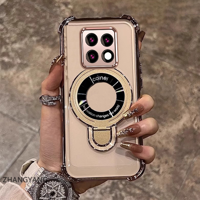 Ốp Lưng Cho POCO M8 M8 Pro 5G Thẩm Mỹ Thiết Kế Mới Vỏ Điện Thoại Mạ Điện Với Chức Năng Chống Rơi Bốn Góc Vỏ Mềm TPU Có Giá Đỡ Điện Thoại