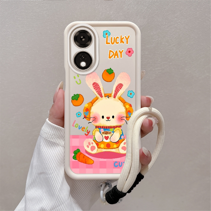 Ốp Lưng Cho OPPO reno 8T 4G reno 8T 5G Vỏ Điện Thoại Silicon Mờ Cao Cấp Thẩm Mỹ Hấp Dẫn Dễ Thương Và Chống Rơi Vỏ Mềm Miễn Phí Dây Tinh Tế