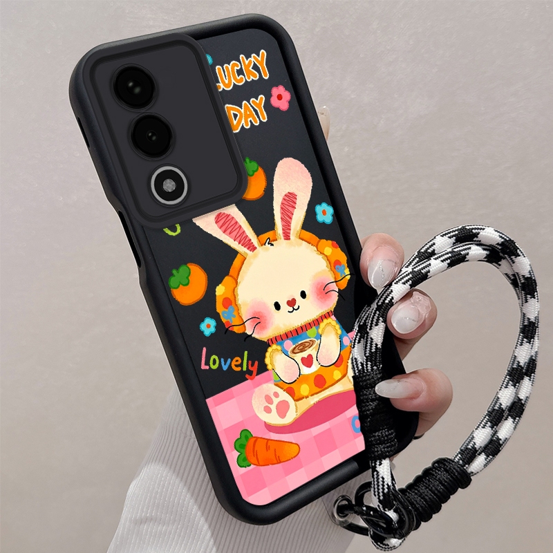 Ốp Lưng Cho OPPO A3 Pro 5G A5 Vỏ Điện Thoại Silicon Mờ Cao Cấp Thẩm Mỹ Hấp Dẫn Dễ Thương Và Chống Rơi Vỏ Mềm Miễn Phí Dây Tinh Tế