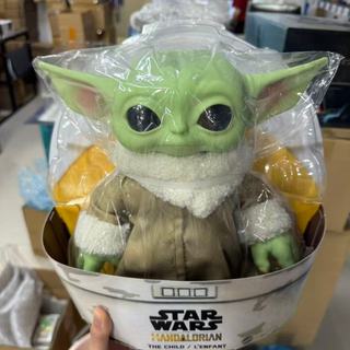 28cm Chiến Tranh Giữa Các Vì Sao Mandalorian Bé YODA Grogu Tượng Đồ Chơi Quà Tặng