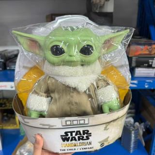 28cm Chiến Tranh Giữa Các Vì Sao Mandalorian Bé YODA Grogu Tượng Đồ Chơi Quà Tặng