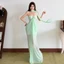 CuteNew - Quấn Ngực Không Lưng Lưới Chắp Vá, Thiết Kế Mỏng Manh Ôm Eo, Thích Hợp Cho Tiệc Sinh Nhật
