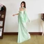 CuteNew - Quấn Ngực Không Lưng Lưới Chắp Vá, Thiết Kế Mỏng Manh Ôm Eo, Thích Hợp Cho Tiệc Sinh Nhật