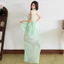 CuteNew - Quấn Ngực Không Lưng Lưới Chắp Vá, Thiết Kế Mỏng Manh Ôm Eo, Thích Hợp Cho Tiệc Sinh Nhật