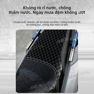 SEAMETAL Vỏ Ghế Xe Máy Chống Thấm Nước, Chống Bụi, Chống Tia UV, Thoáng Khí, Dành Cho Honda Wave, Winner X, Vision