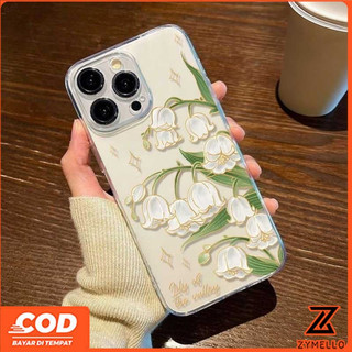 Thích hợp cho OPPO Reno15F Reno15 PRO Reno14F Reno 13F Reno12 F Reno 11F Reno10 Reno8Z Reno7Z Reno8T Reno5 Reno4 Reno6z Vỏ điện thoại TPU chống sốc hình chuông trắng đẹp
