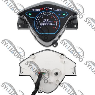 Dành cho YAMAHA Mio Soul Đồng hồ đo tốc độ kỹ thuật số Đồng hồ LED Đồng hồ tốc độ ASSY Đồng hồ đo tốc độ Máy đo tốc độ