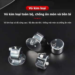 Bộ đếm thủ công Máy đếm cầm tay đa năng 4 chữ số Kiểm hàng tại kho / Kiểm tra hàng tại cảng / Đếm hàng tại ga