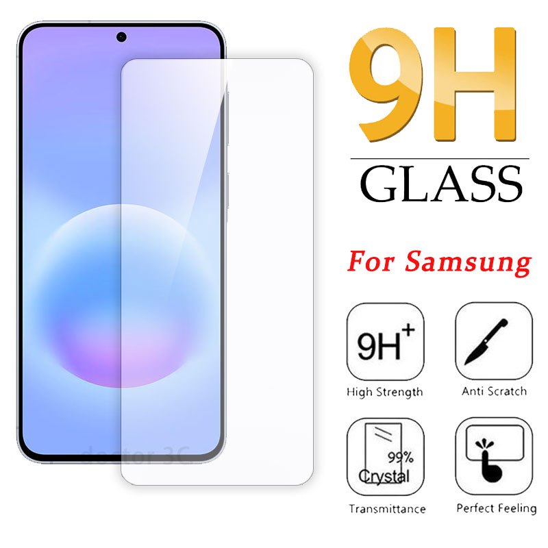 Kính cường lực bảo vệ toàn màn hình cho Samsung ss Galaxy A57 A37 A17 A07 A56 A36 A26 A16 A06 A06s A55 A35 A15 A25 A54 A34 A24 A05 A05s A04s A04E A04 A03s A03 A14 A13 A23 A33 A53 A73 M14 M23 M33 5G 4G 2026