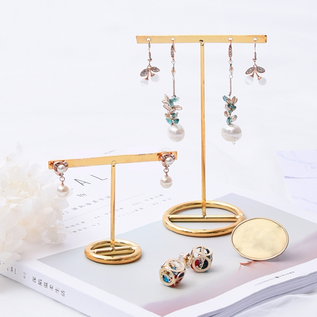 Giá đỡ trang sức Hiển thị Giá treo Lưu trữ Đế đá cẩm thạch Kệ vàng cho bông tai Vòng đeo tay Vòng cổ đồng hồ