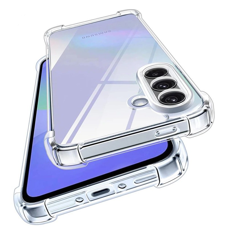 Ốp điện thoại trong suốt chống sốc thời trang cho Samsung ss Galaxy A57 A37 A17 A07 A56 A36 A26 A16 A06 A55 A35 A15 A25 A54 A34 A24 A14 A05 A05s A04 A04E A04s A13 A23 A33 A53 A73 5G 4G