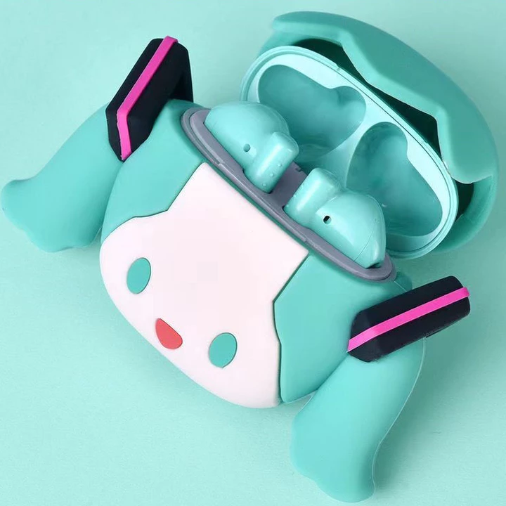 Bán Sản Phẩm POPO Series Hatsune Miku True Tai nghe không dây Thật Tai Nghe Không Dây TWS Tai Nghe hifi Tai Nghe ios Tai Nghe Android Tai Nghe Thể Thao Bluetooth Vivian