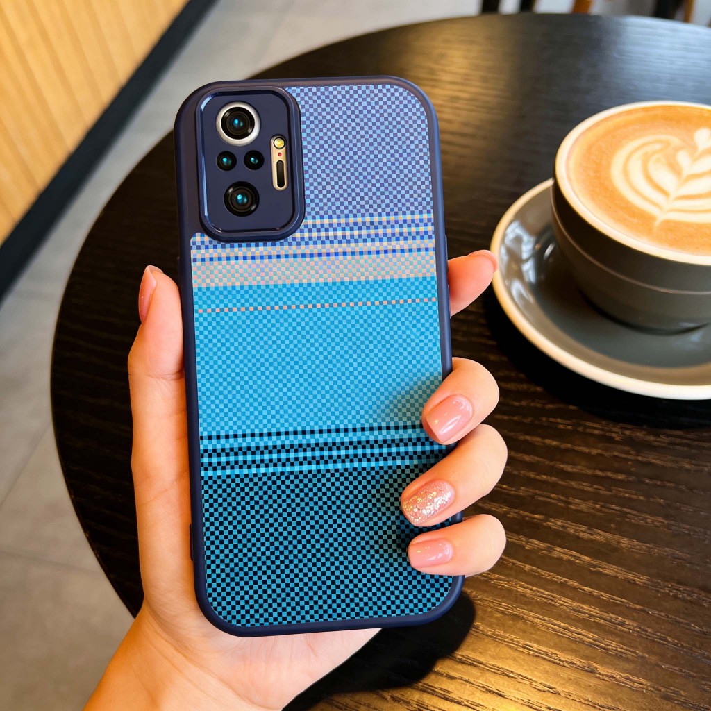 Ốp điện thoại họa tiết Graffiti Kevlar Bảo vệ Camera Chống trầy xước Phù hợp cho Redmi Note 9S 9 10S 10 Pro Max 11 11T 11E 12 4G 5G