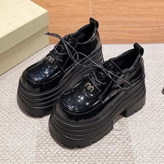 Người Nhỏ Tăng Chiều Cao Loafers 2025 Phong Cách Mới Mùa Xuân Phong Cách Mới Đế Dày Giày Đế Dày Giày Da Nhỏ Phong Cách Anh Vận Chuyển Trong Vòng 48 Giờ Đảm Bảo Chất Lượng