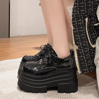 Người Nhỏ Tăng Chiều Cao Loafers 2025 Phong Cách Mới Mùa Xuân Phong Cách Mới Đế Dày Giày Đế Dày Giày Da Nhỏ Phong Cách Anh Vận Chuyển Trong Vòng 48 Giờ Đảm Bảo Chất Lượng