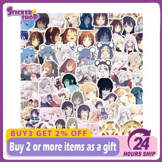 100 chiếc Anime Hoạt Hình Công Chúa Vũ Trụ Kaguya! Nhãn dán DIY Laptop Điện thoại Đồ chơi trẻ em Nhãn dán