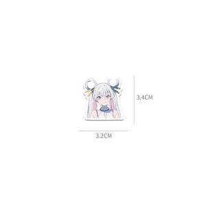 100 chiếc Anime Hoạt Hình Công Chúa Vũ Trụ Kaguya! Nhãn dán DIY Laptop Điện thoại Đồ chơi trẻ em Nhãn dán