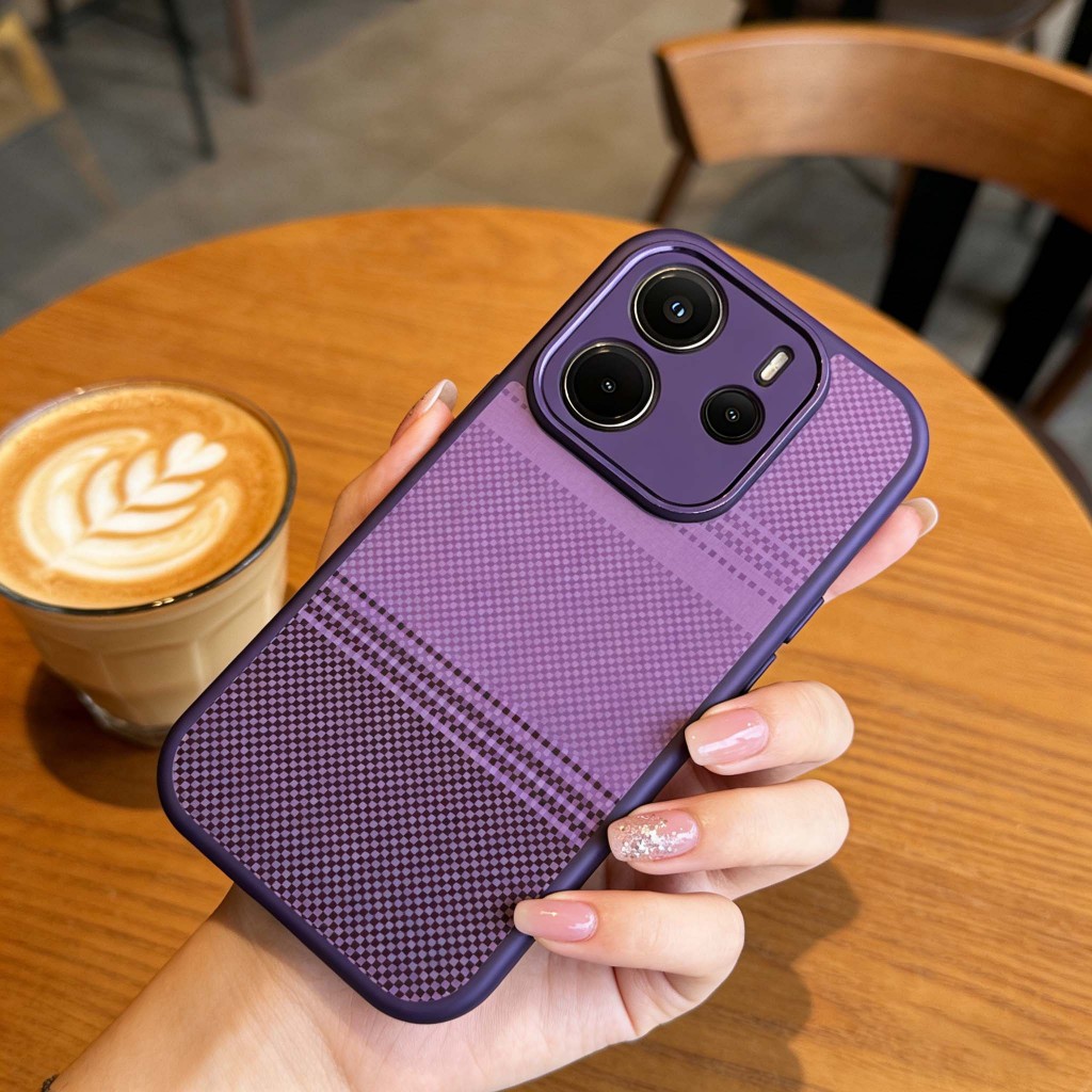 Graffiti Kevlar họa tiết Vỏ điện thoại Bảo vệ Camera Chống trầy xước Phù hợp cho Redmi Note 13 14 Pro Plus 14S 4G 5G