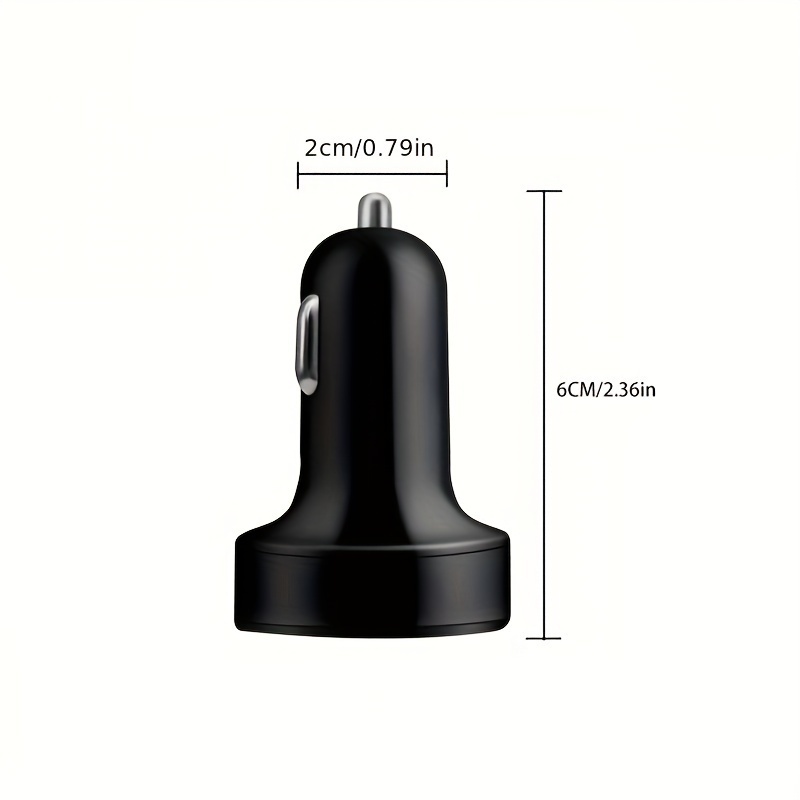 Bộ sạc ô tô 6 cổng Sạc nhanh QC3.0 Bộ chuyển đổi đa chức năng sạc nhanh PD có màn hình Ổ cắm chiếu sáng xung quanh Phụ kiện ô tô