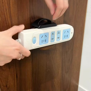 Giá đỡ ổ cắm cốc hút tối giản – Bộ sắp xếp quản lý cáp treo tường không đục lỗ