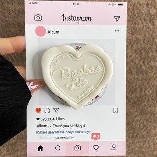 Giá đỡ điện thoại di động Silicone Love Giá đỡ từ tính Giá đỡ gấp Vòng chống sốc Khóa có thể thu vào
