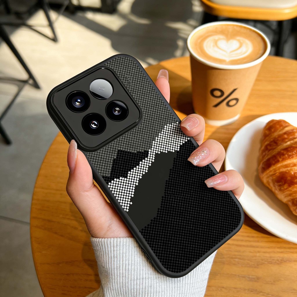 Graffiti Kevlar họa tiết Vỏ điện thoại Bảo vệ Camera Chống trầy xước Phù hợp cho Xiaomi 15T Pro 5G