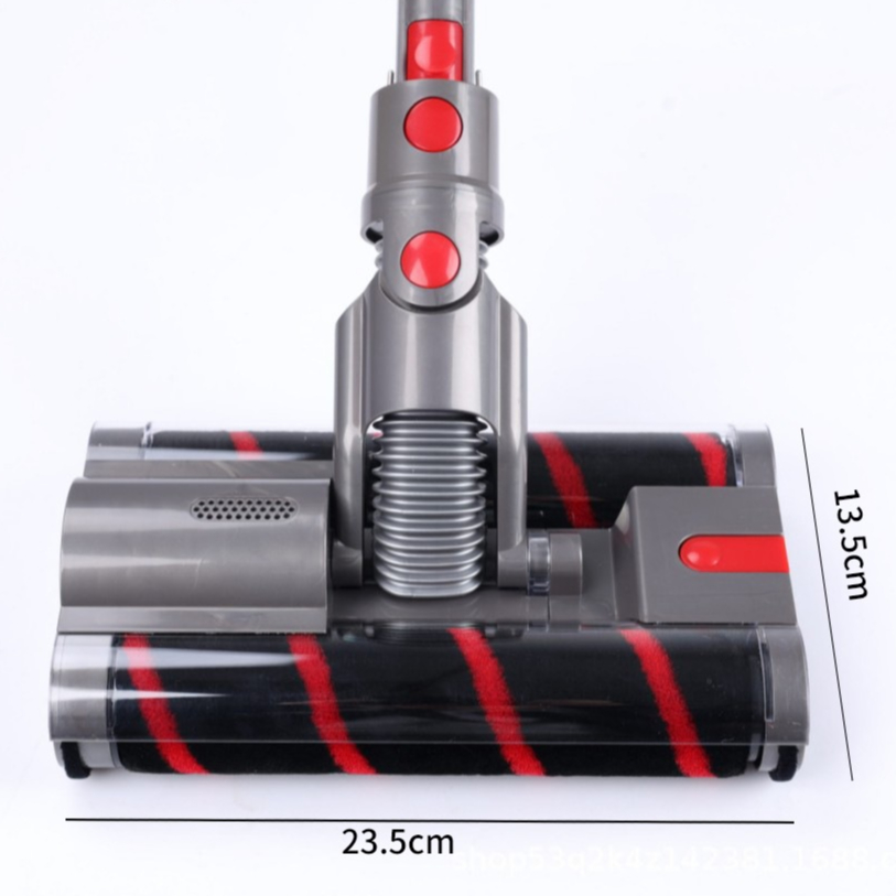 Thay thế cho Dyson Omni-Glide Sv19 / SV21 Động cơ đầu hút chân không Đầu làm sạch con lăn mềm Bàn chải con lăn đôi