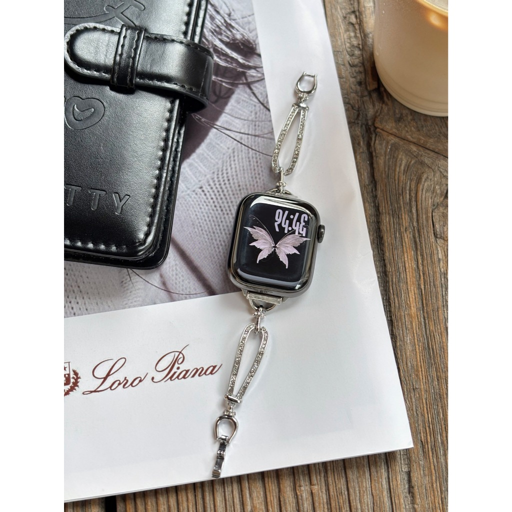 Dây đeo vòng tay thời trang kim cương hình chữ U tinh tế dành cho nữ Thích hợp cho Redmi xiaomi Redmi Watch 5 5lite 5Acitve 4 3Active 3 2Lite 2