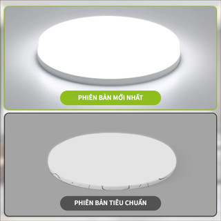 CANMEIJIA Đèn LED Ốp Trần Siêu Mỏng 20W 30W 40W 50W 3 Màu Trong 1 Đèn Vuông Tròn Siêu Sáng Đèn Trần LED Phòng Khách Phòng Ngủ Nhà Bếp