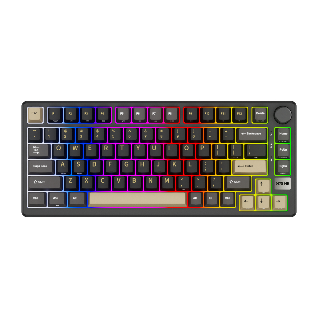 Royal Kludge RK M20 R65 R75 M75 R87Pro R98Pro N99 68HE 75HE R75PRO R108 Phantom Có Núm Bàn Phím Cơ RGB | BigBuy360 - bigbuy360.vn