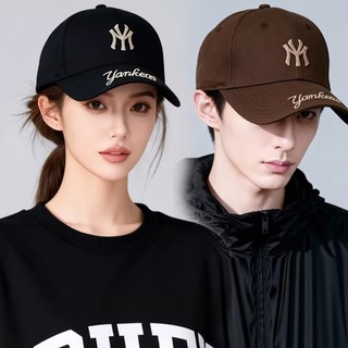 Mũ bóng chày bán cứng thời trang với logo chữ, phù hợp nam và nữ đi ngoài trời