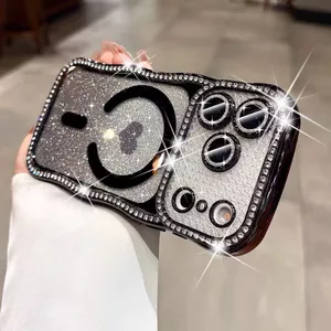 Ốp lưng mềm hình trái tim gợn sóng tương thích với iPhone 13 pro max 14 pro max 15 pro max 16 pro max 17pro max