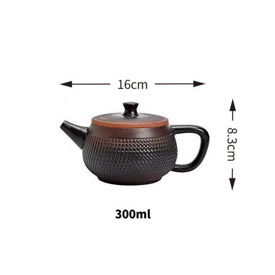 Nồi Phongming Gốm Tím 300ml Bộ Trà Cao Cấp Trung Quốc Retro Kung Fu Ấm Trà