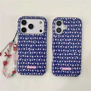 IPhone 17 Pro max 16 Pro max Họa tiết dâu tây TPU materia IMD quy trình in hai lớp Vỏ điện thoại