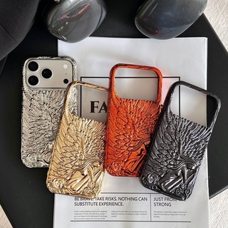 Ốp điện thoại mạ điện 3D 3D Angel Wings sang trọng phù hợp cho iPhone 13 14 15 16 17 Pro Max Vỏ bảo vệ mềm silicon chống rơi