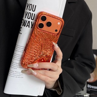 Ốp điện thoại mạ điện 3D 3D Angel Wings sang trọng phù hợp cho iPhone 13 14 15 16 17 Pro Max Vỏ bảo vệ mềm silicon chống rơi