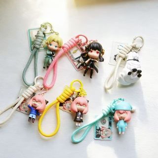 ZW [Chính hãng] Nhà chơi gián điệp Phiên bản Q Aniya Fujie Mặt dây chuyền Series Hộp bí ẩn Hợp thời trang Chơi hình Đồ chơi sưu tập