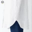 Phong cách Nhật Bản Muji Style / Áo sơ mi dài tay cổ tròn dài tay ba phần tư / Áo sơ mi chống nắng dáng rộng dành cho nữ