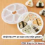SRG Mới Nhất 6 Ngăn Máy Làm Cơm Báo Chí Chống Dính DIY Nhựa Hình Tam Giác Khuôn Gạo Dụng Cụ Nhà Bếp Hộp Cơm Trưa VT