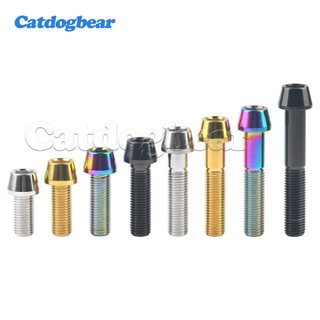 Bu lông đầu lục giác côn titan 20mm~100mm, phù hợp caliper phanh trước xe máy