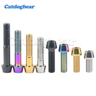 Bu lông đầu lục giác côn titan 20mm~100mm, phù hợp caliper phanh trước xe máy
