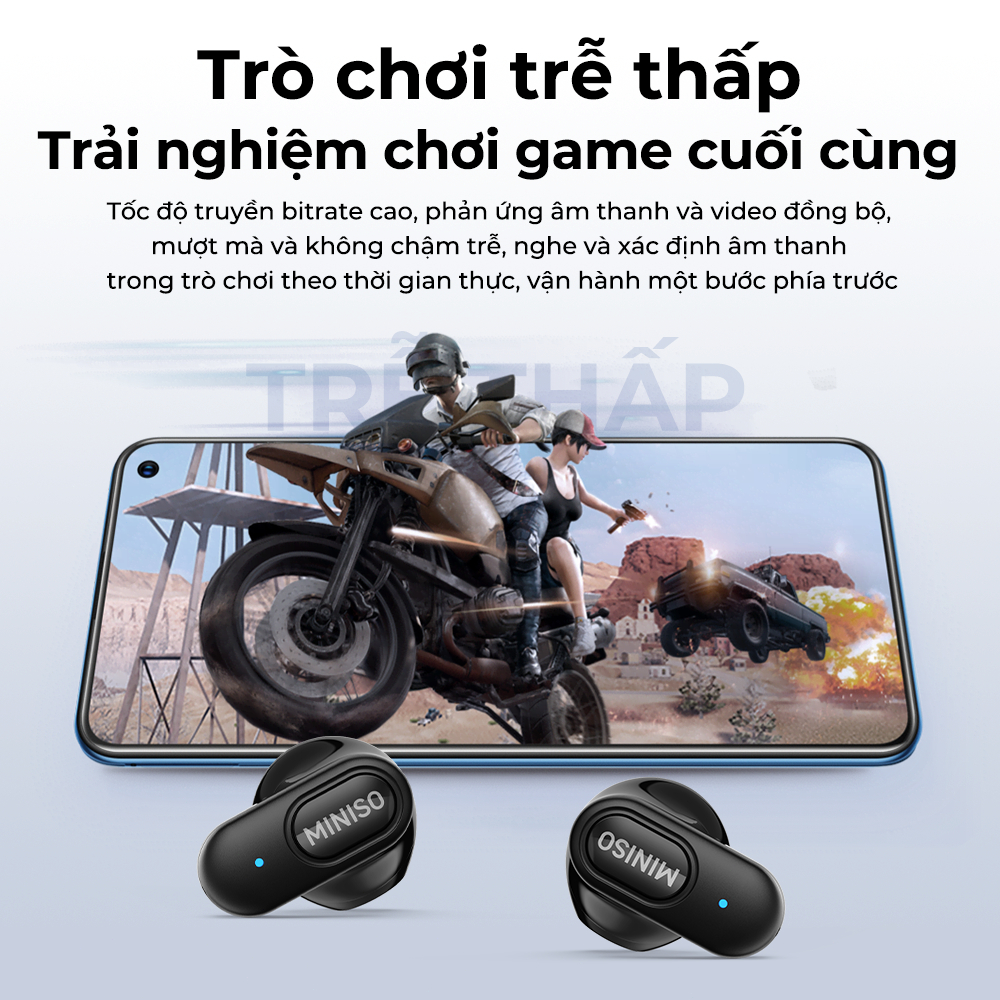 MINISO MS126 Tai nghe phiên dịch Bluetooth 6.0 Kẹp Hỗ trợ dịch thuật đa ngôn ngữ tai Màn hình LED cảm ứng Có chức năng chống ồn chủ động