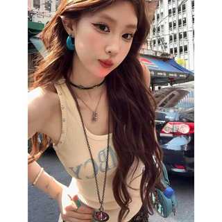 Đầm camisole phong cách Hàn Quốc cao cấp cho mùa hè, dáng slim-fit phù hợp với hot girl