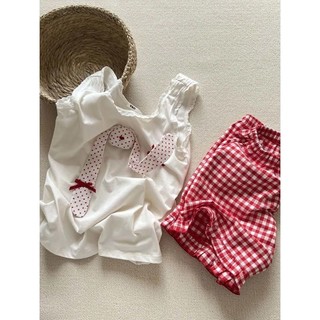 Bộ đồ ngủ thỏ dễ thương dành cho nữ quần short ca rô